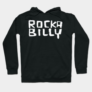 Handlettered Rockabilly Hoodie